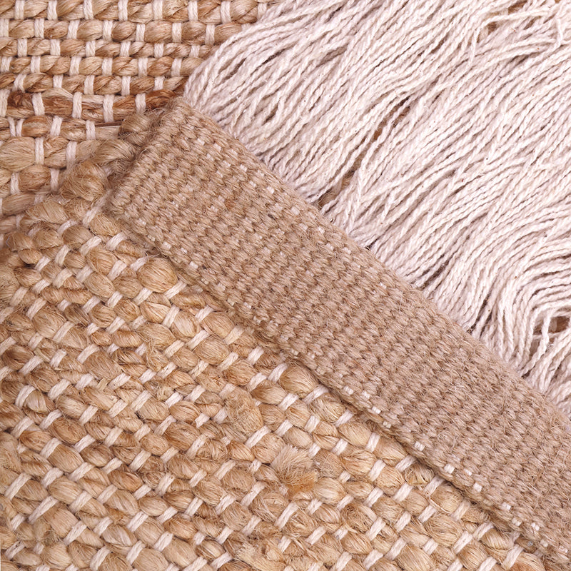nattiot-lenny-tapis-jute-coton-rectangulaire-naturel image 5