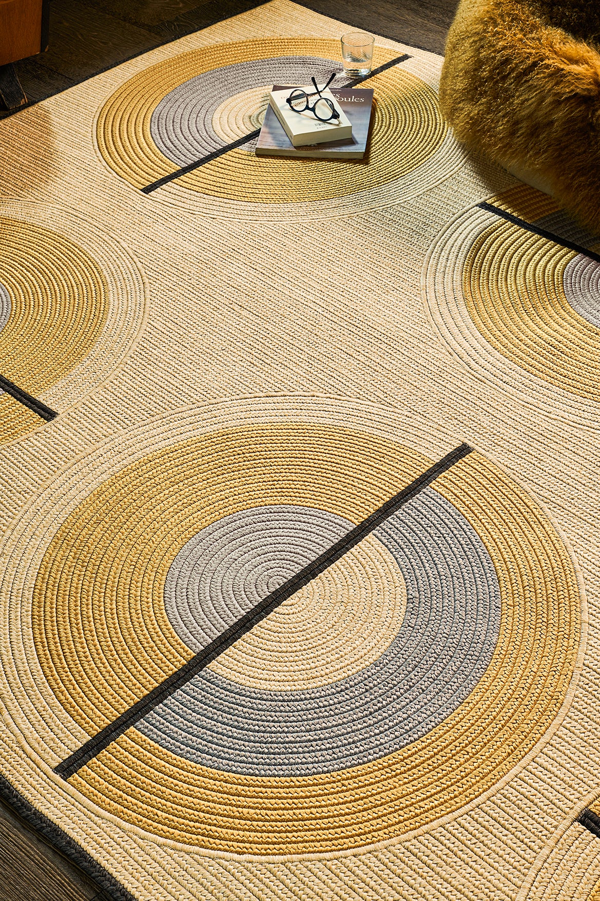 toulemonde-bochart-cyclo-tapis-ext-rieur-tiss-main-polyester-beige image 4