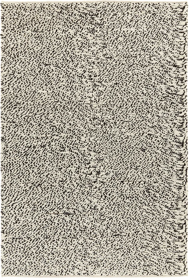 toulemonde-bochart-serac-tapis-noir-blanc-laine-tuft-main image 1