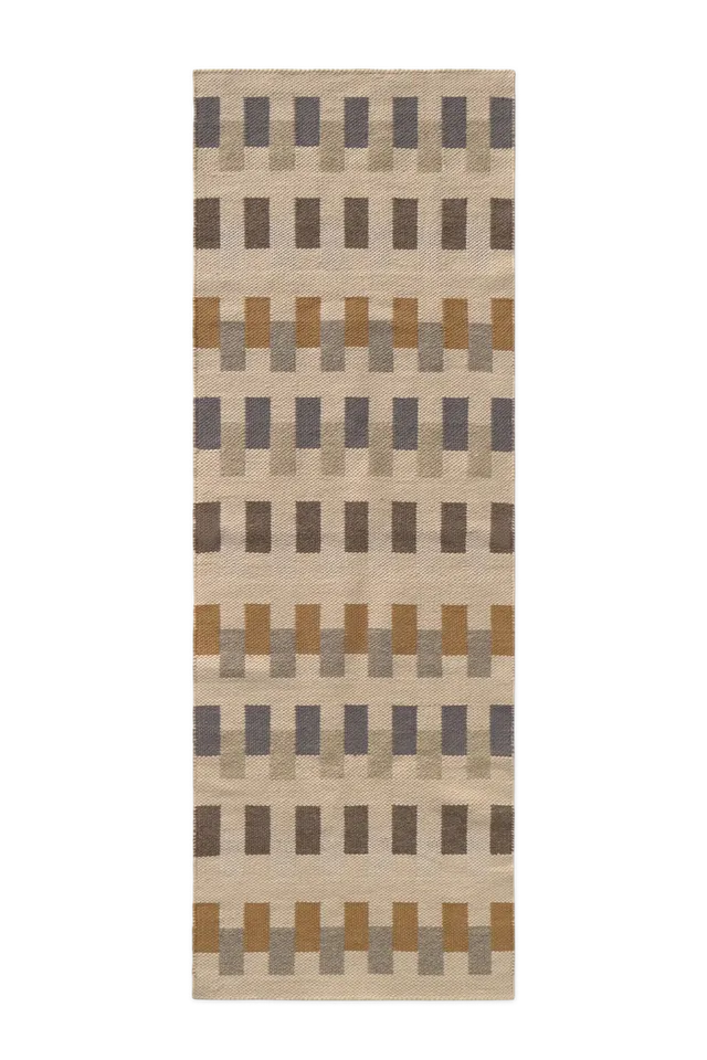 lorena-canals-handloom-intersecting-natural-tapis-de-couloir image 1
