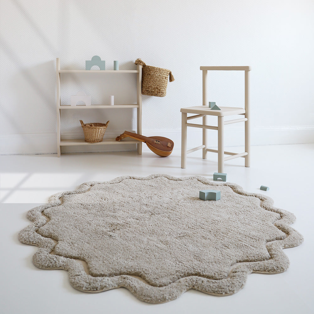 nattiot-sweet-april-lin-tapis-enfant-coton-lavable-rond image 4