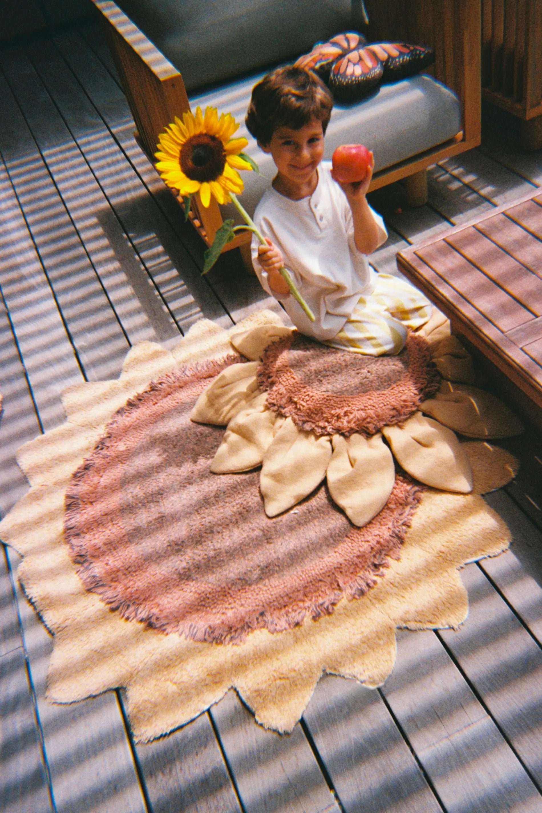 lorena-canals-tapis-lavable-sunflower image 2