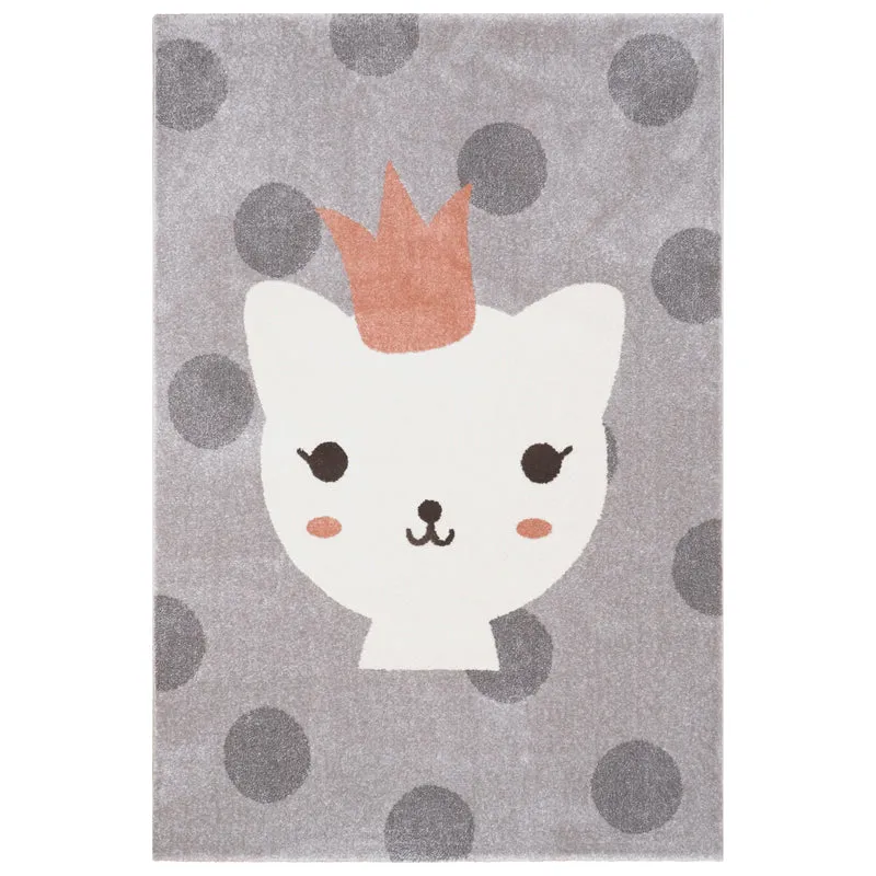 nattiot-lola-polka-tapis-chambre-enfant-princesse-chats image 1