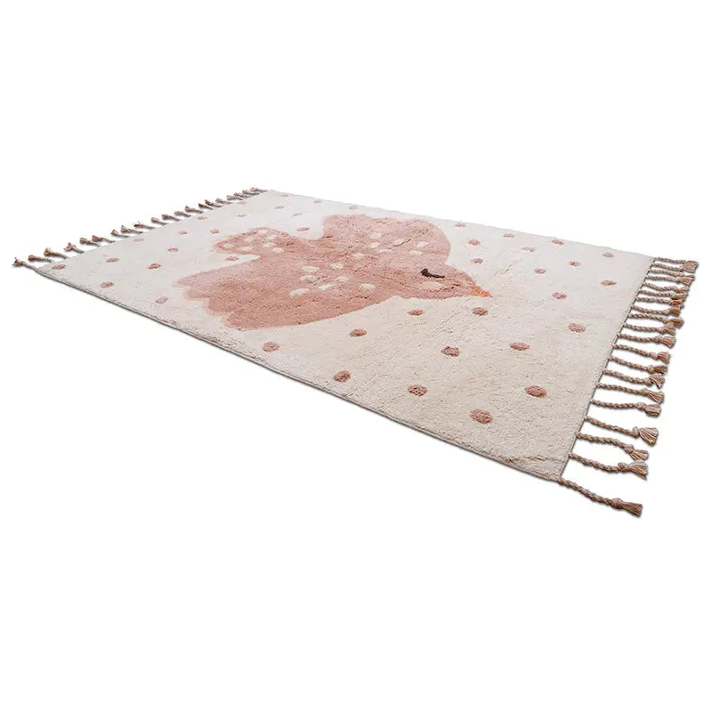 nattiot-birdy-tapis-chambre-enfant-coton-lavable-motif-oiseaux image 4