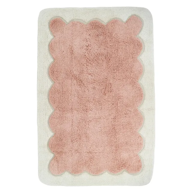 nattiot-alfonsina-blush-tapis-enfant-coton-festonn-rectangulaire image 1