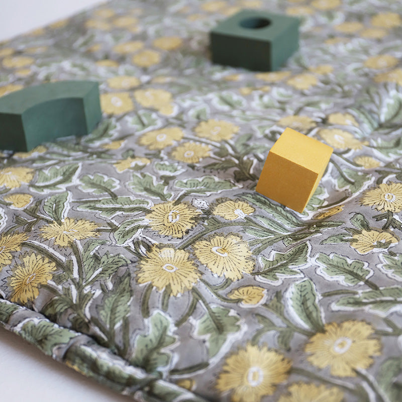 nattiot-fidelia-tapis-de-repos-b-b-coton-imprim-fleurs image 6