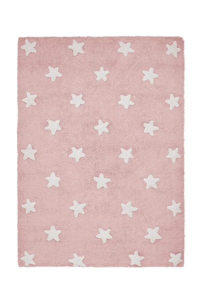 lorena-canals-stars-pink-tapis-lavable image 1