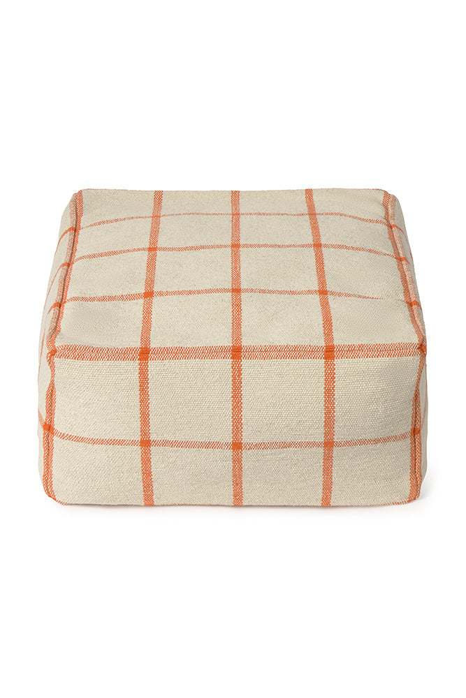 lorena-canals-pouf-geo-block-natural-terracota image 1