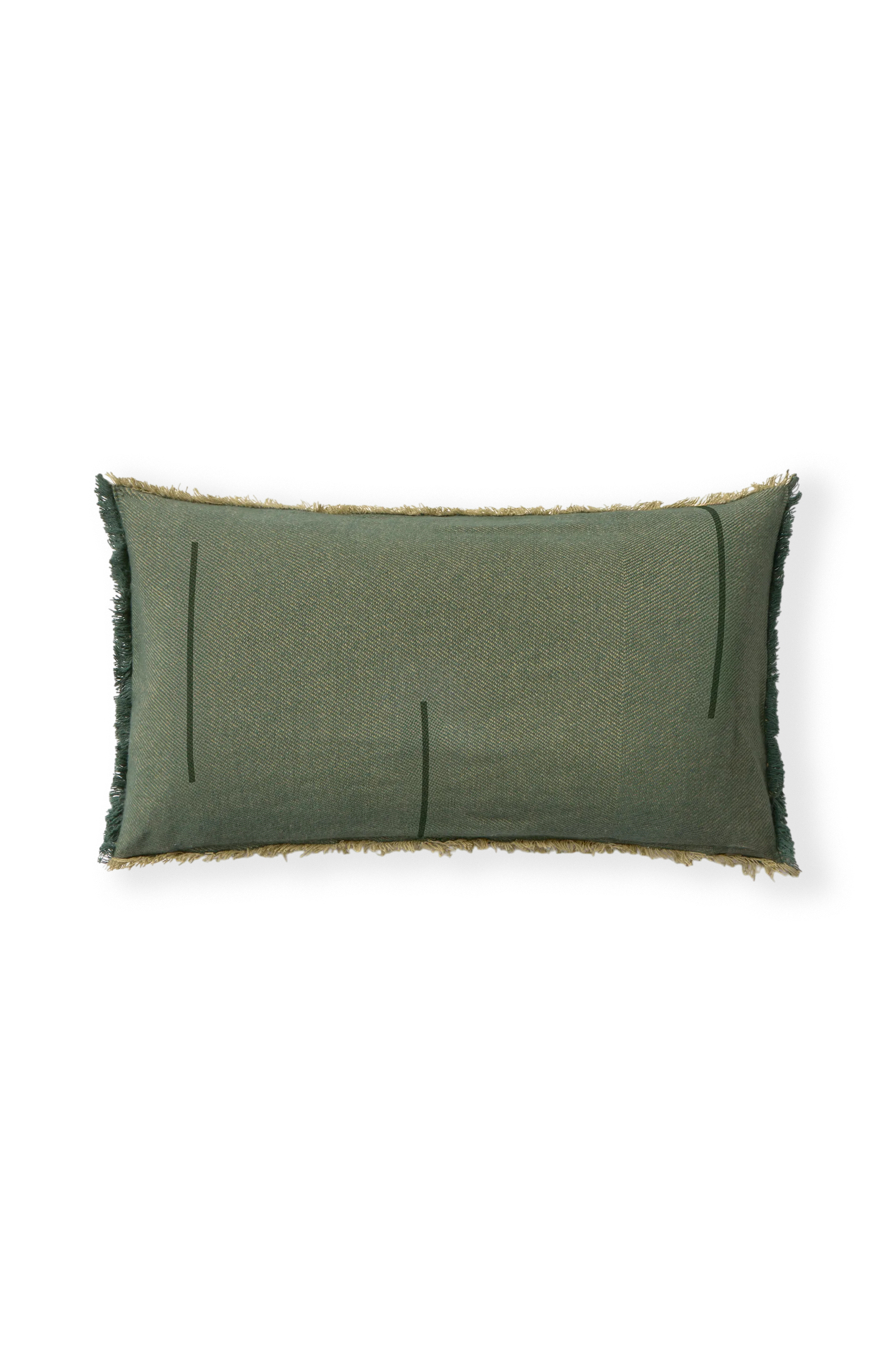 lorena-canals-coussin-rectangulaire-vertical-duck-green image 1