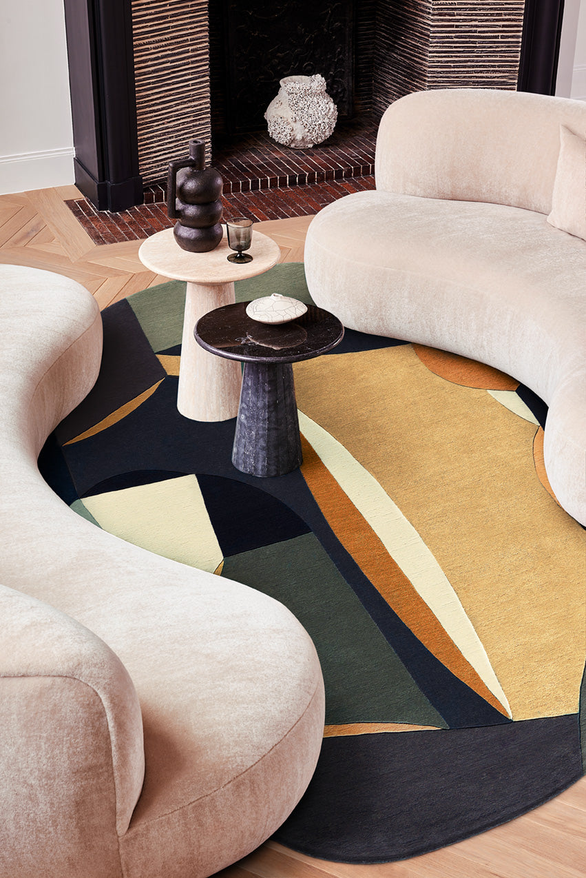 toulemonde-bochart-polia-shape-automne-tapis-laine-tuft-main image 2
