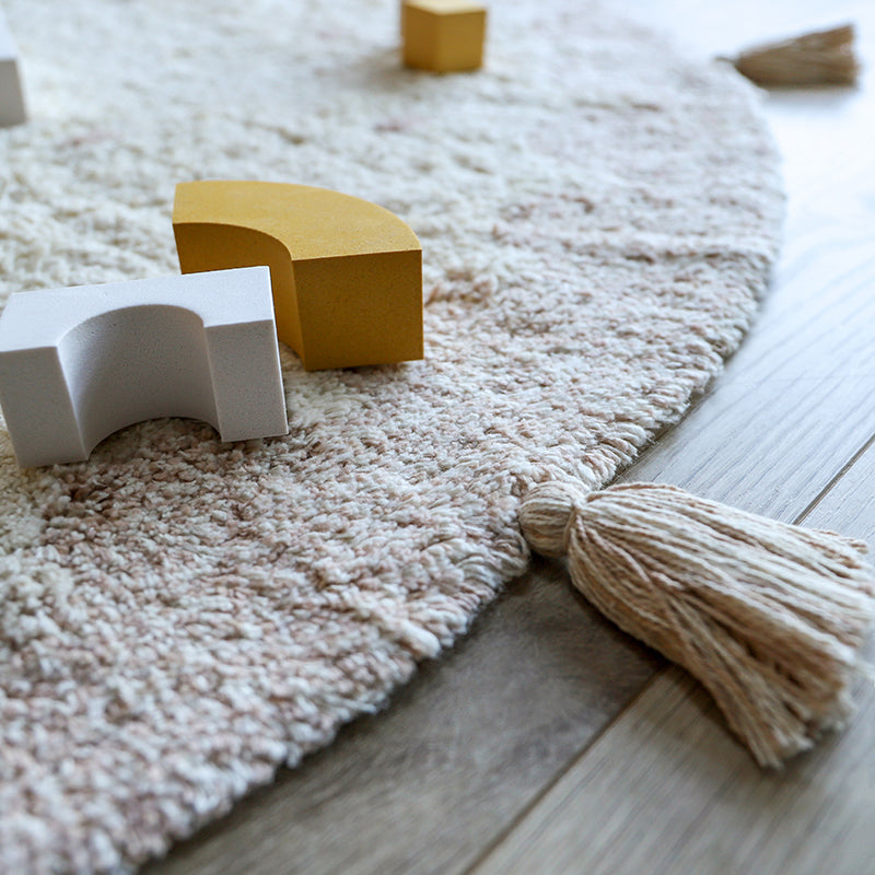 nattiot-mallen-tapis-chambre-enfant-coton-lavable-pois-rond image 4