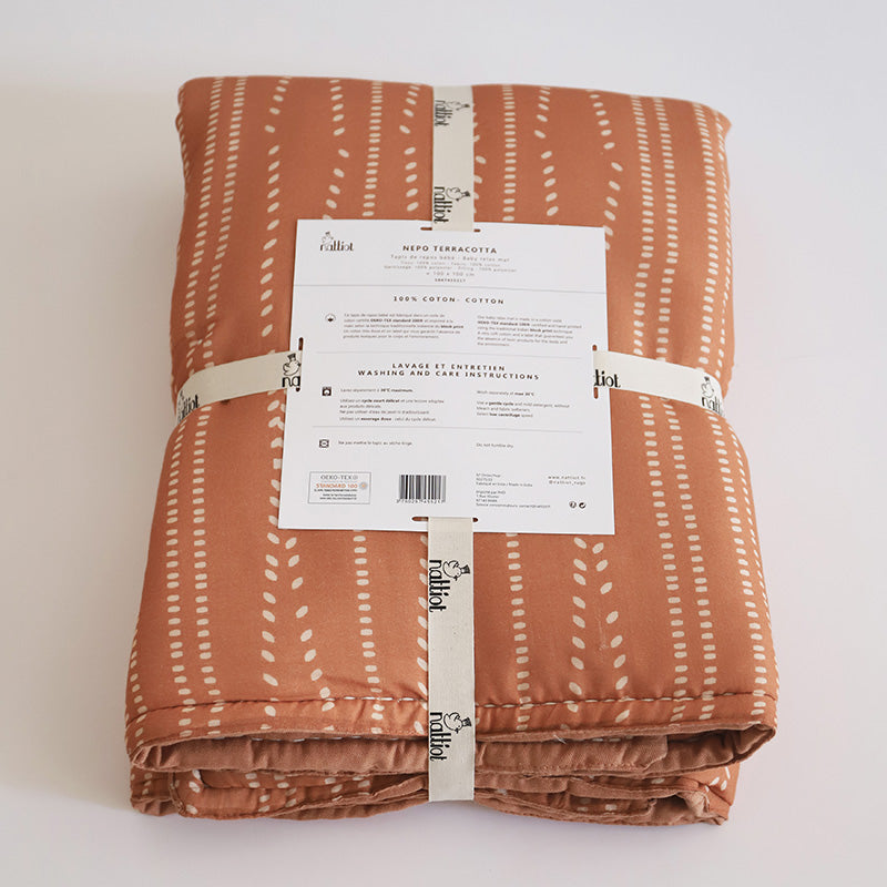 nattiot-nepo-terracotta-tapis-de-repos-b-b-coton-boh-me image 7