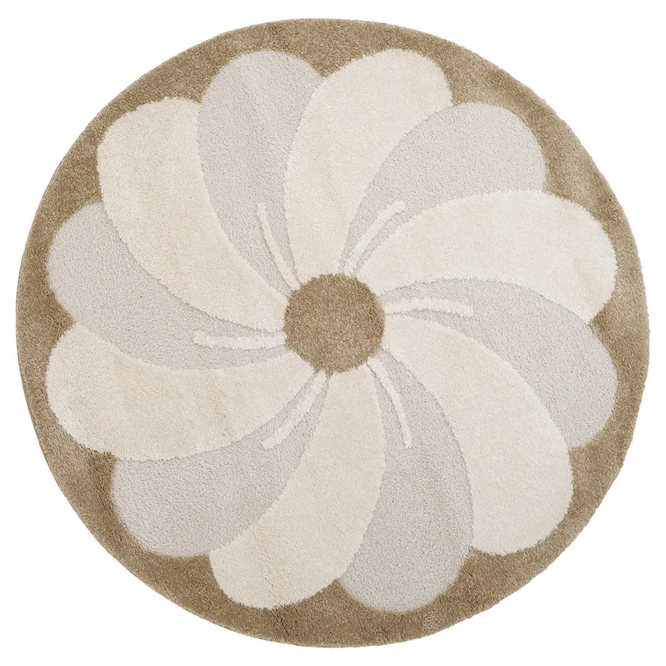 nattiot-elsa-tapis-enfant-fleur-rond-cru-beige image 1