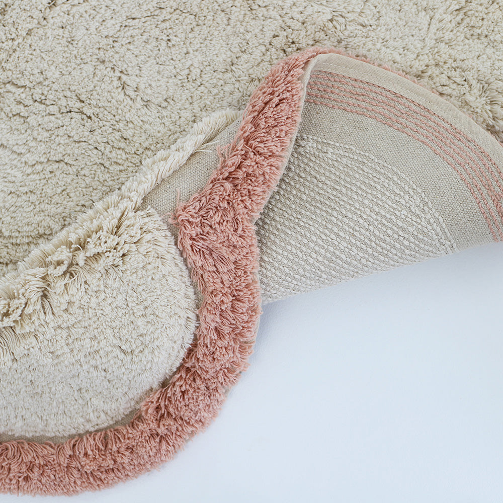 nattiot-little-nimbus-blush-tapis-enfant-nuage-coton-cru image 4