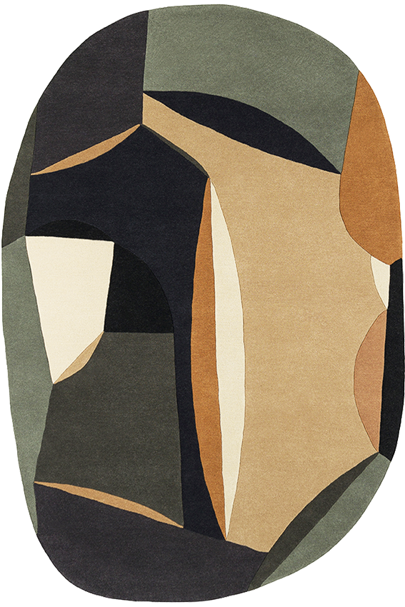 toulemonde-bochart-polia-shape-automne-tapis-laine-tuft-main image 1