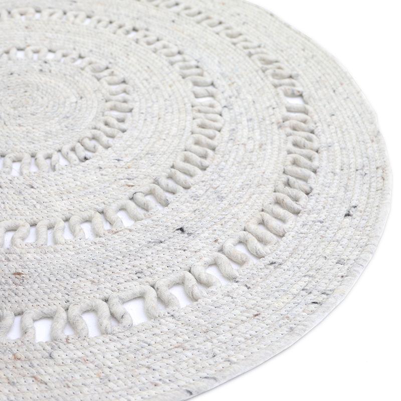 nattiot-bibek-naturel-m-tapis-rond-laine-feutr-e-ajour-e-fait-main image 5