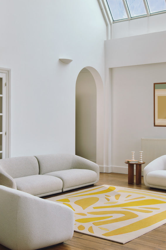 toulemonde-bochart-alpha-tapis-jaune-laine-200x240-cm image 2