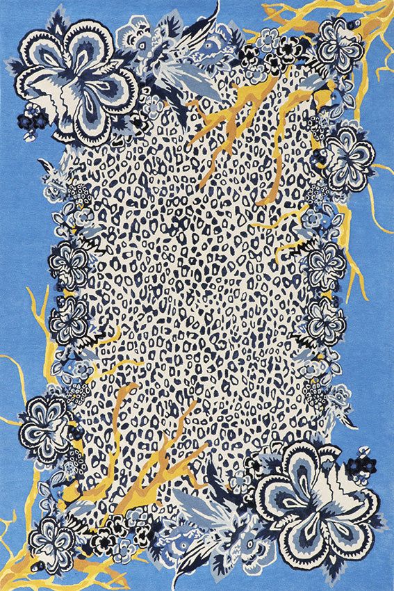 toulemonde-bochart-jungle-forest-bahamas-tapis-multicolore-laine-et-soie image 1