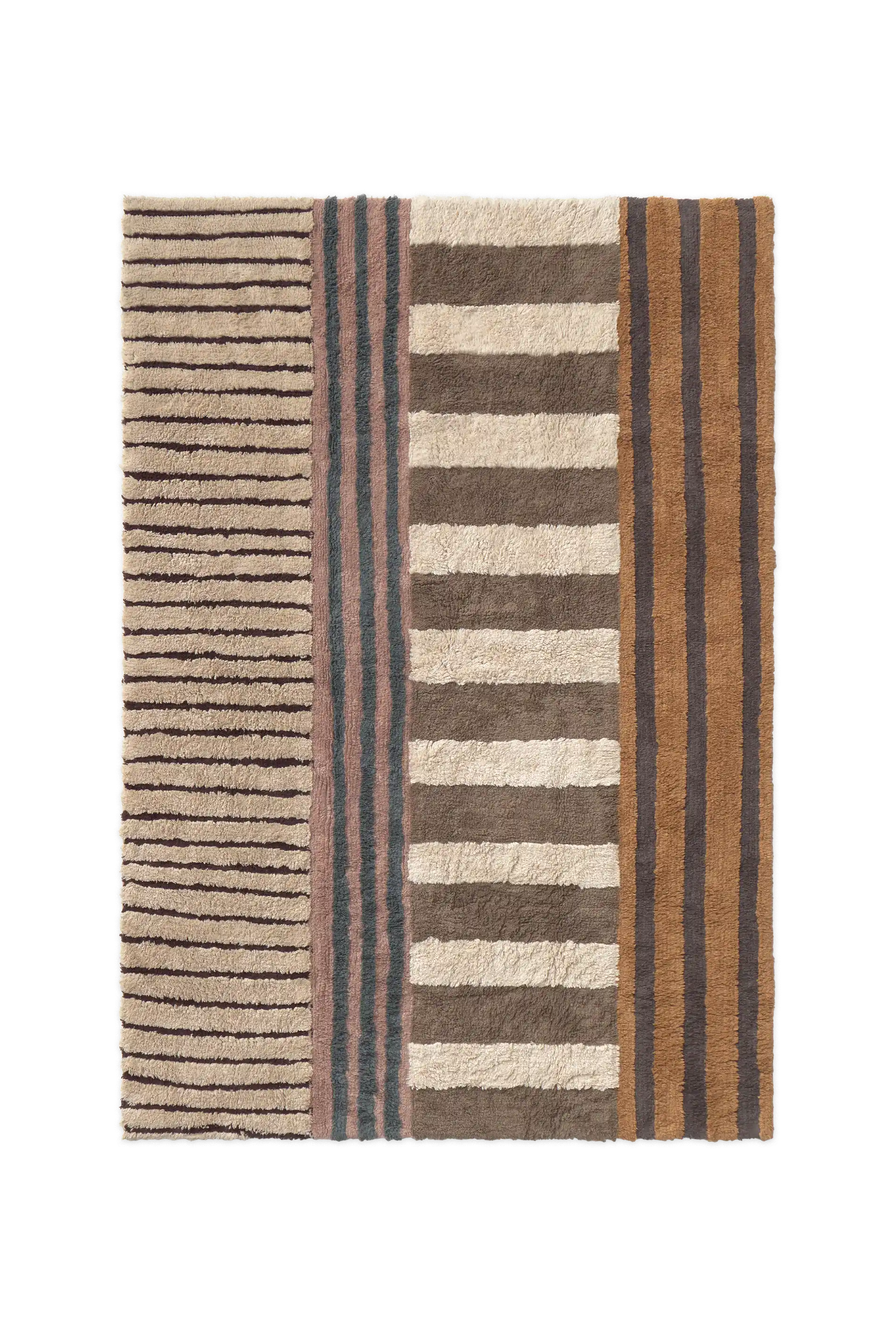 lorena-canals-tapis-lavable-color-on-earth-tapis-coton-rayures image 1