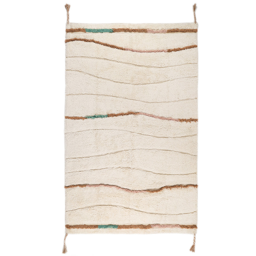 nattiot-serena-l-tapis-chambre-enfant-boh-me-coton-lavable image 1