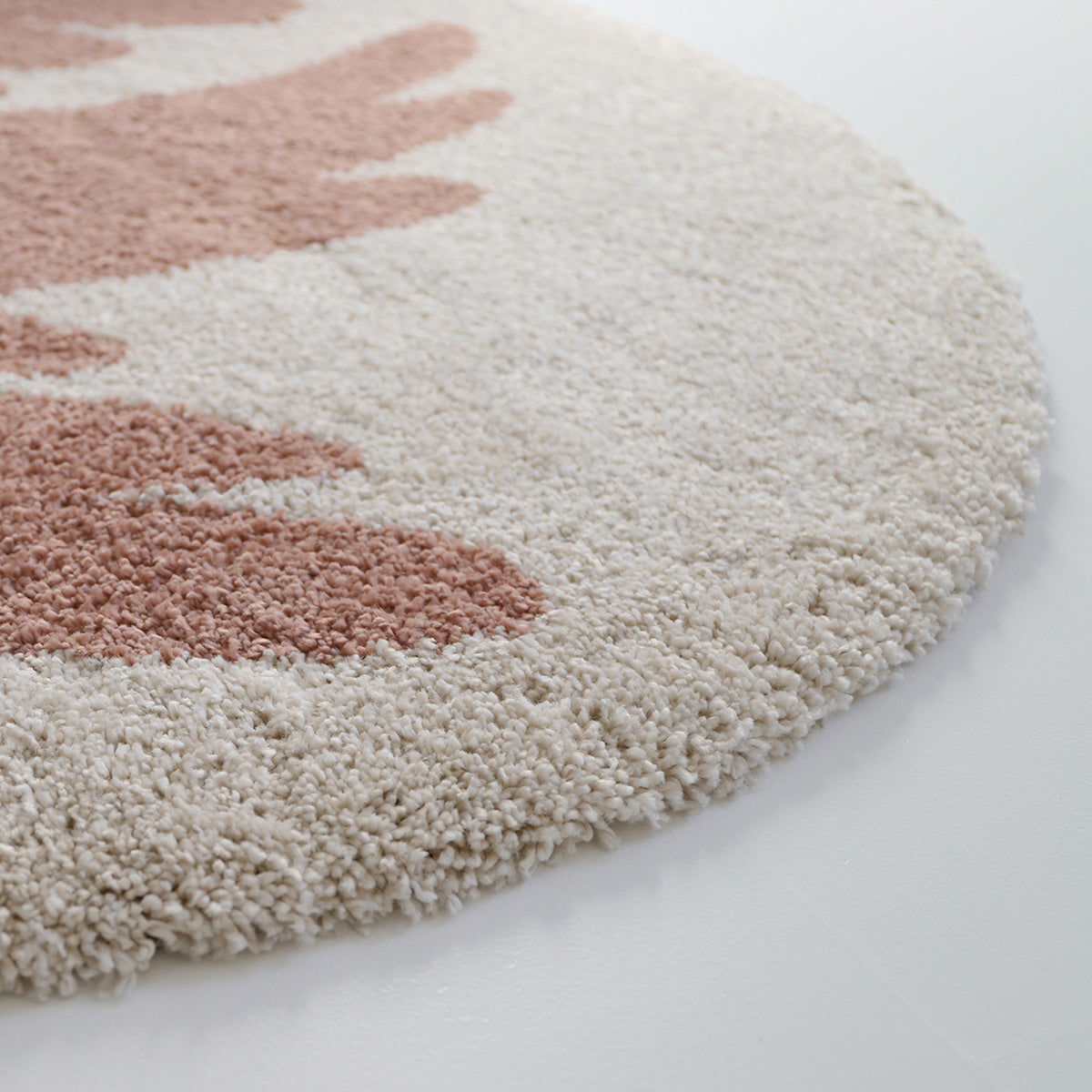 nattiot-bohemian-bird-cr-me-tapis-chambre-enfant-rond-petit-oiseau image 5