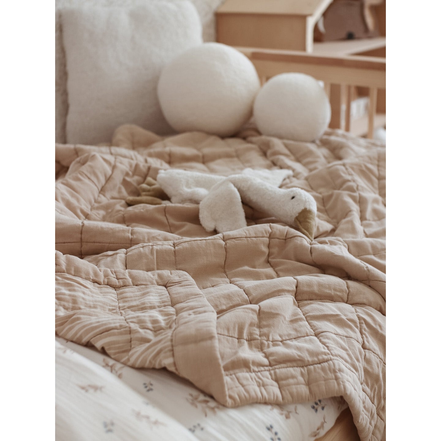 nattiot-anna-caramel-m-couverture-enfant-coton-lav-r-versible image 5