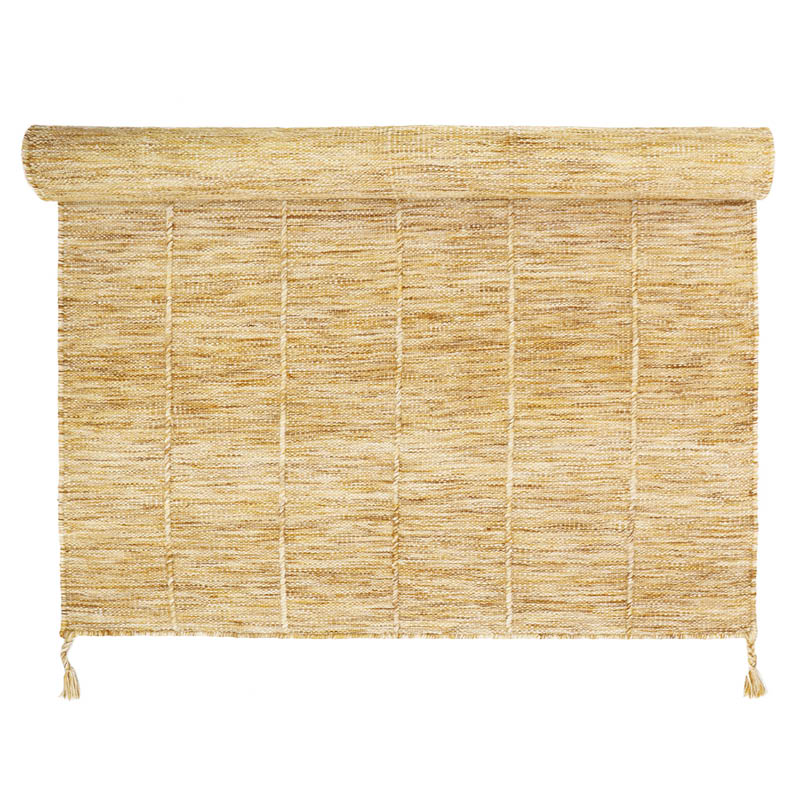 nattiot-lhena-jaune-brun-s-tapis-laine-contemporain-tiss-main image 3