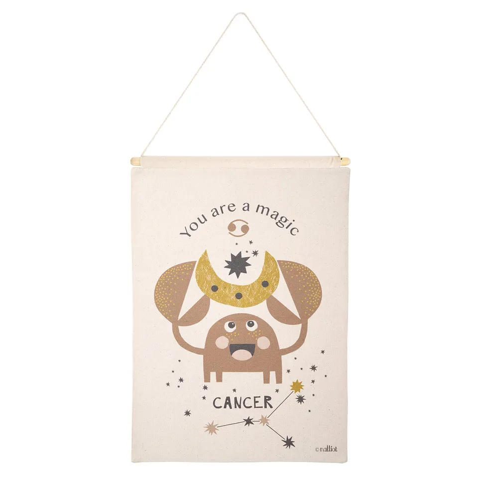 nattiot-little-cancer-d-co-murale-zodiaque-enfant image 1