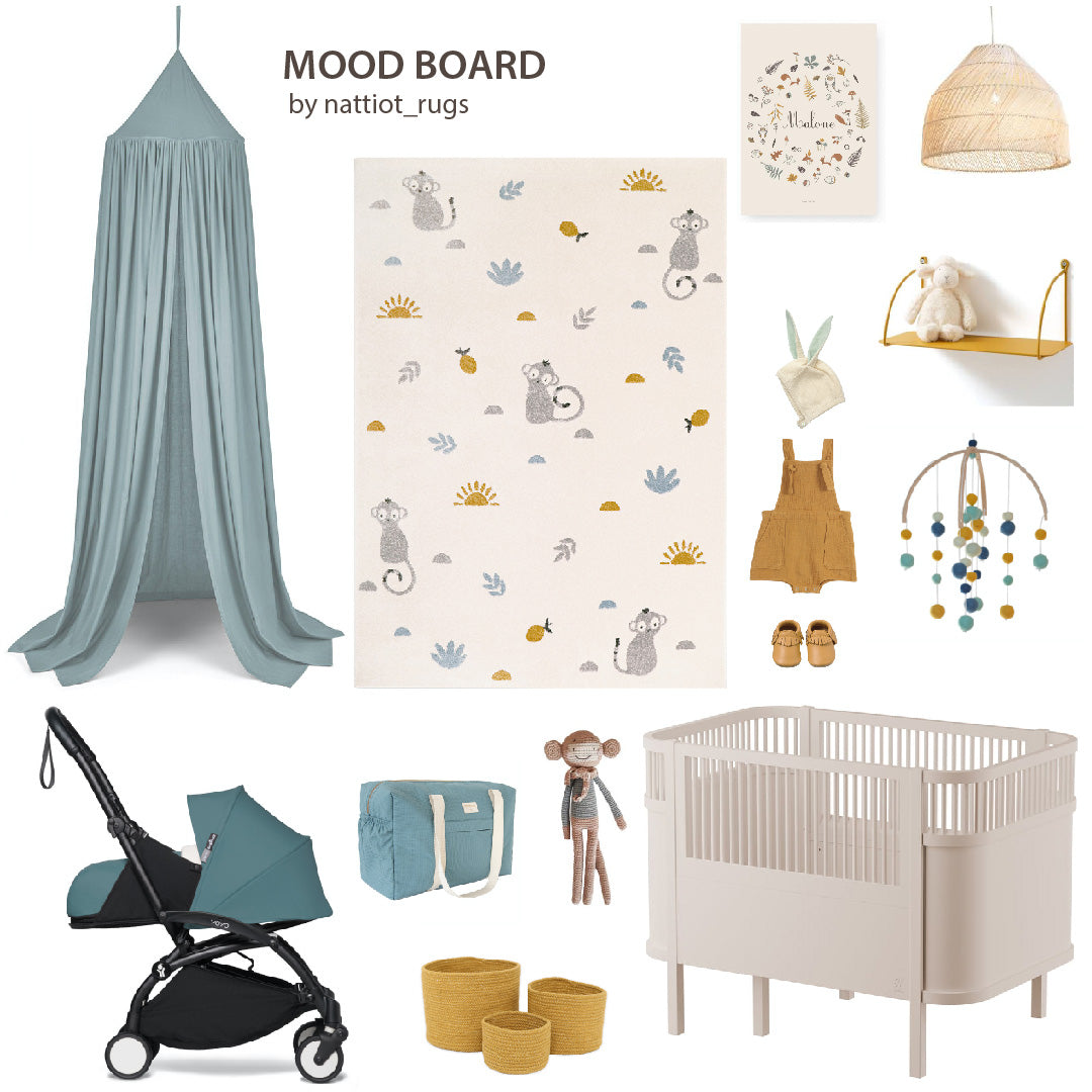 nattiot-little-wild-monkey-miel-m-tapis-enfant-singes image 3