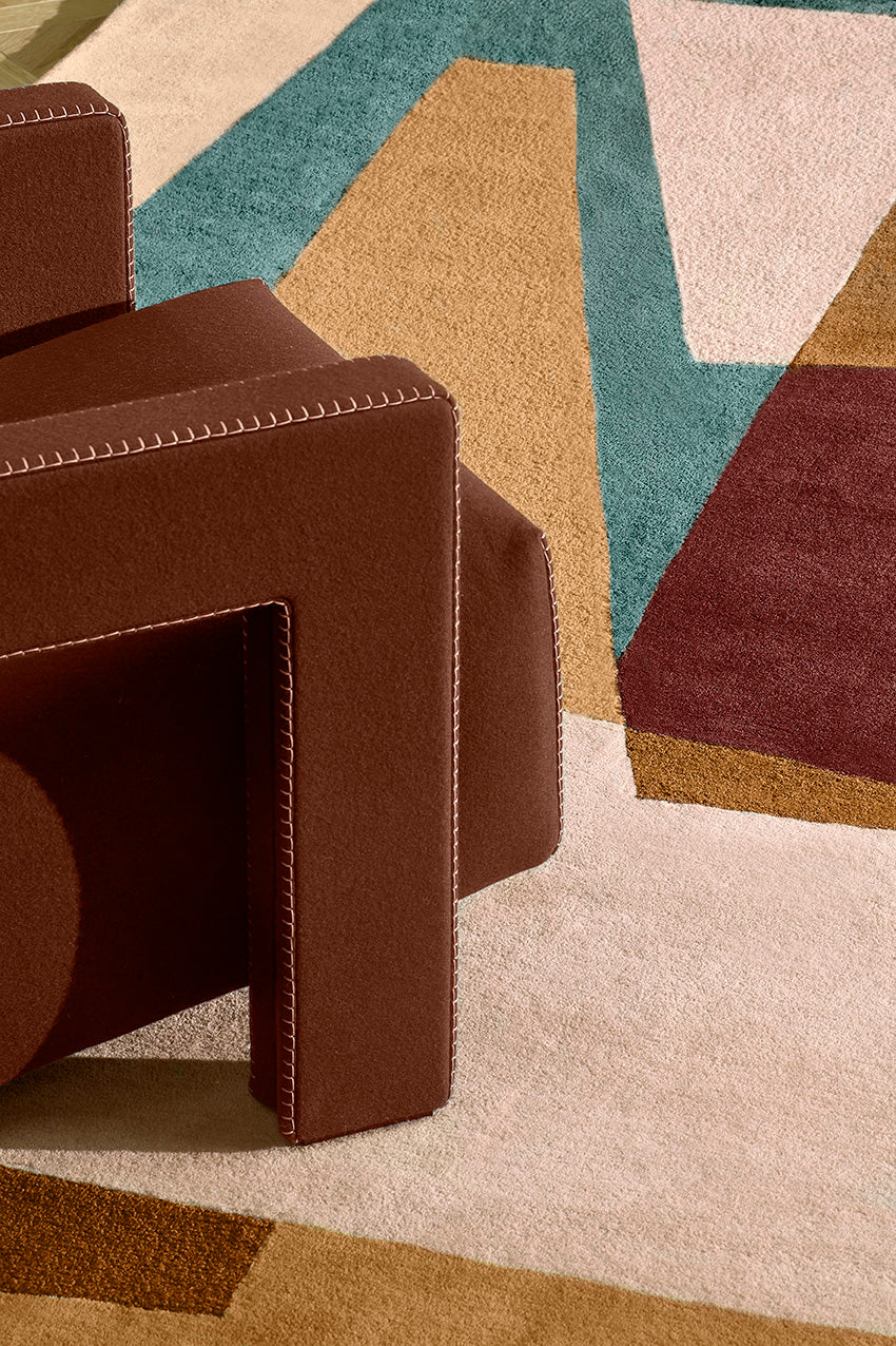 toulemonde-bochart-pablo-multi-tapis-multicolore-laine-cubiste image 3