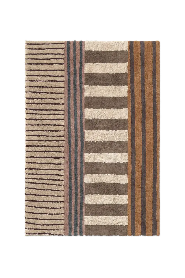 lorena-canals-tapis-lavable-color-on-earth-tapis-coton-rayures image 1