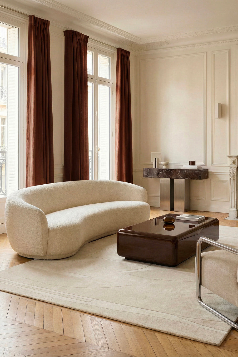 toulemonde-bochart-collage-blanc-tapis-blanc-laine-tuft-e-main-pascale-risbourg image 6