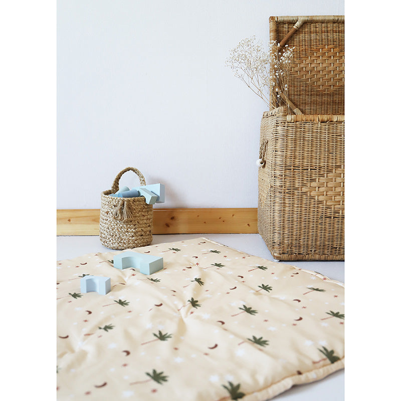nattiot-jaipury-petits-palmiers-tapis-de-repos-b-b-coton-imprim image 7