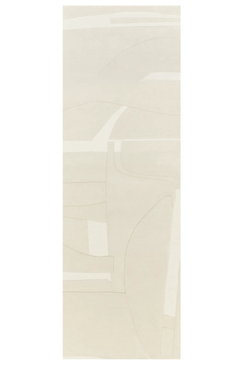 toulemonde-bochart-collage-blanc-tapis-blanc-en-laine-tuft-main image 1