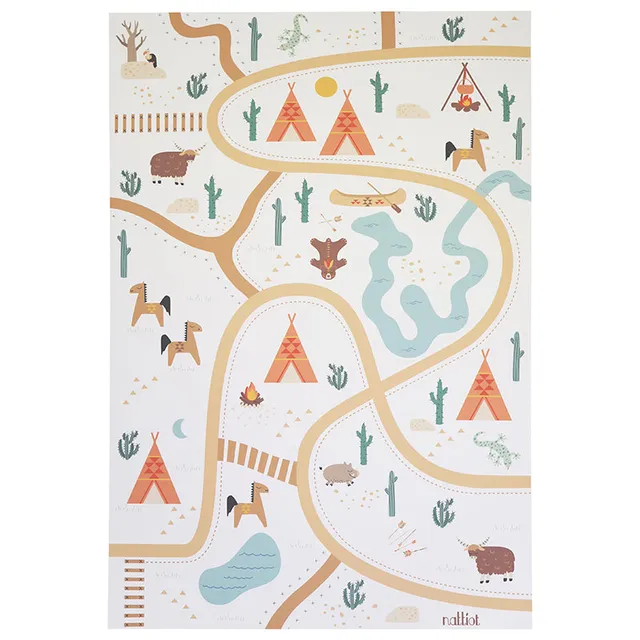 nattiot-super-western-tapis-de-jeu-vinyle-recyclable image 1
