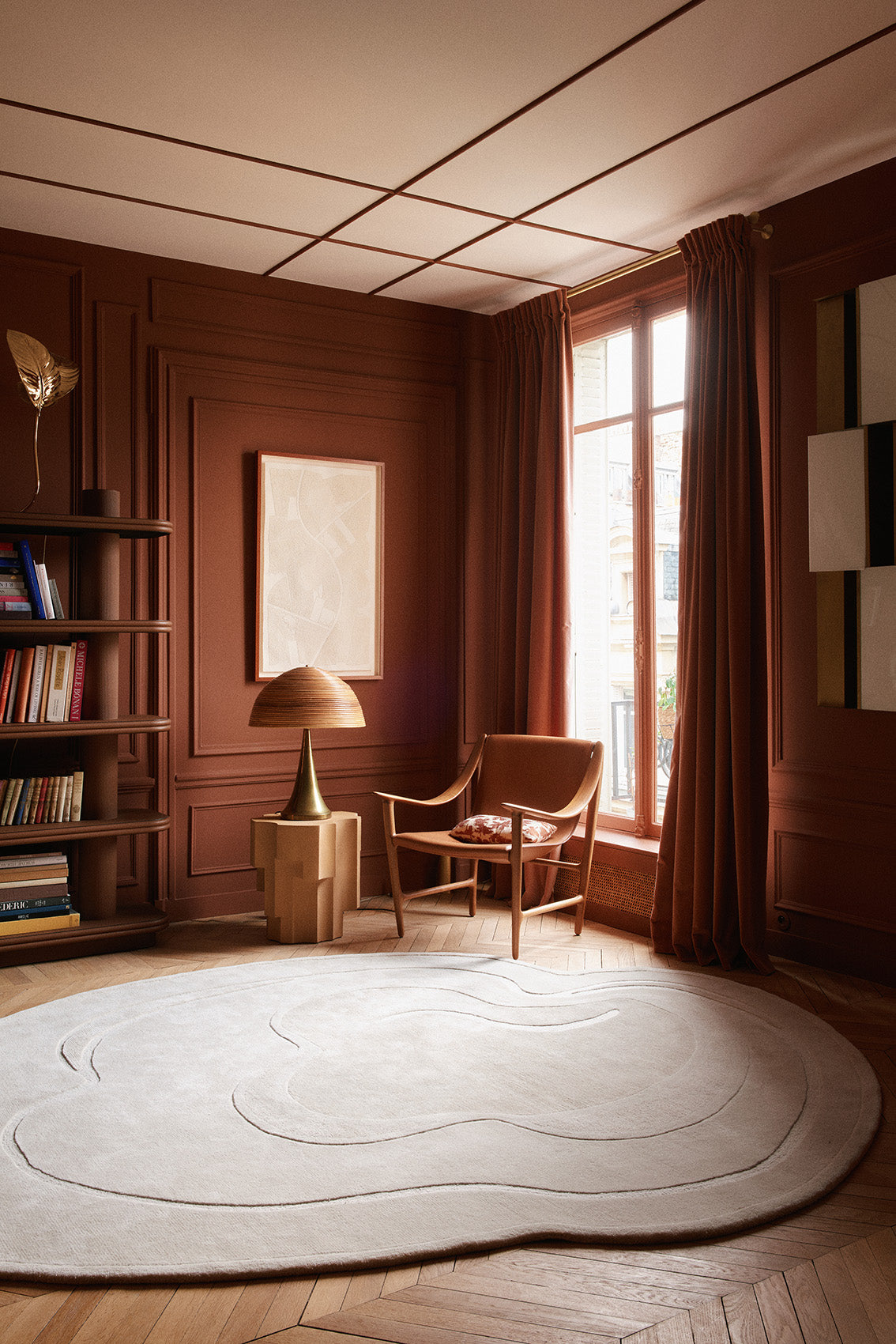 toulemonde-bochart-sahara-tapis-tuft-main-laine-et-viscose-200x240-250x300 image 2