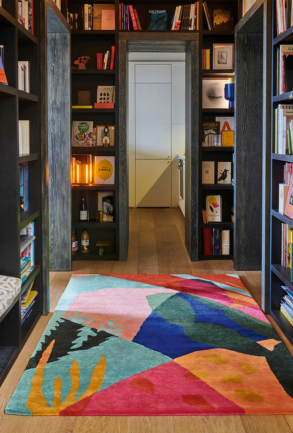 toulemonde-bochart-oaxaca-tapis-multicolore-en-laine-tuft-e-main-serge-bensimon image 2