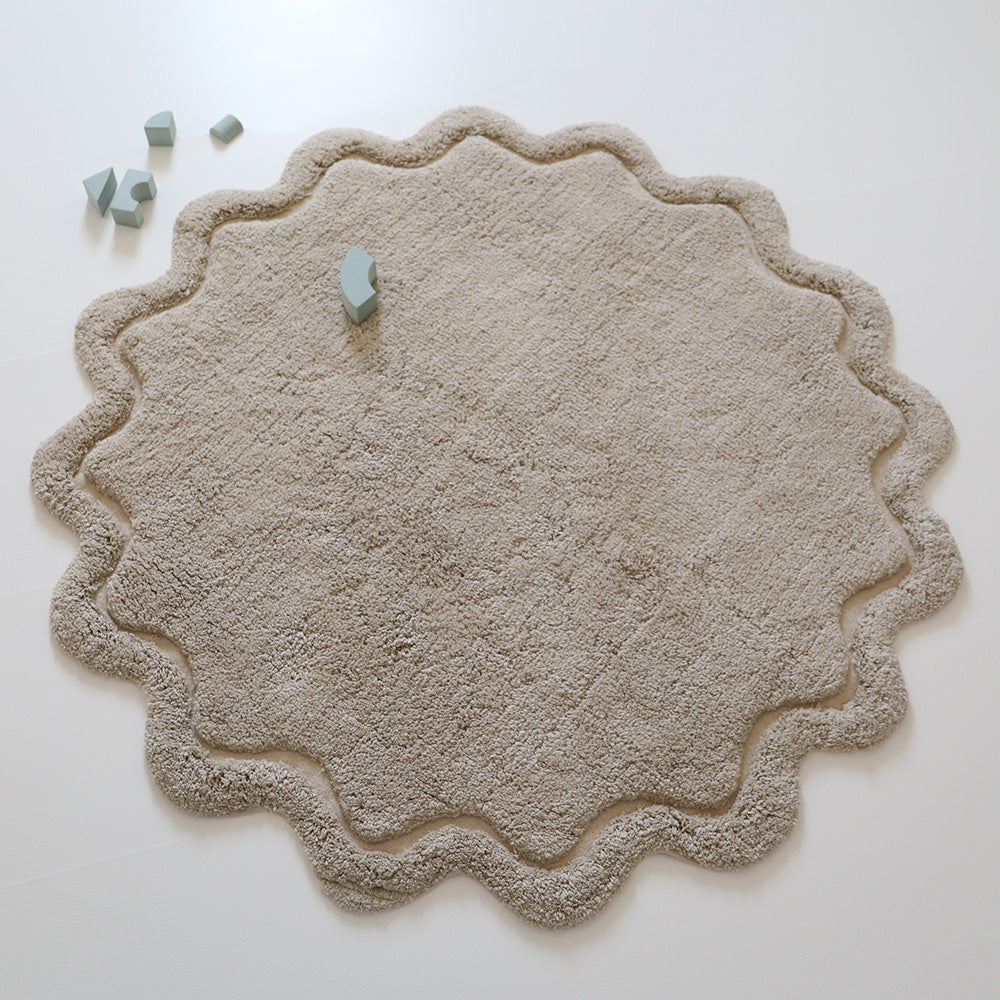 nattiot-sweet-april-lin-tapis-enfant-coton-lavable-rond image 6