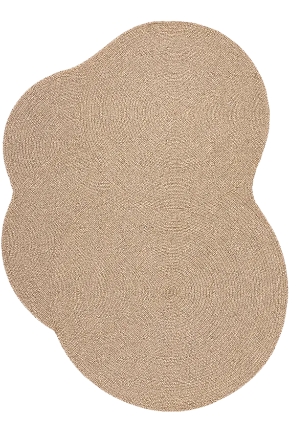 toulemonde-bochart-cloud-beige-tapis-tiss-main-spirales-polypropyl-ne-outdoor image 1