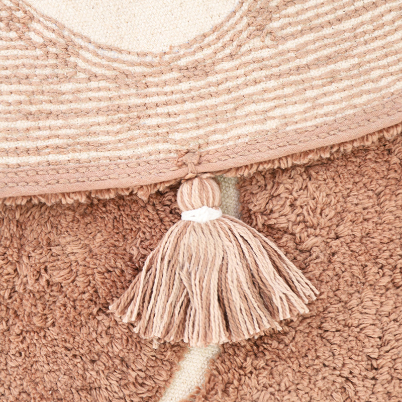 nattiot-yva-tapis-enfant-boh-me-rond-avec-pompons image 5