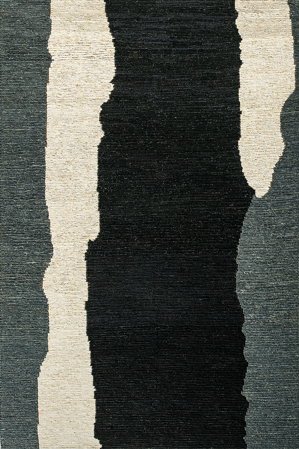 toulemonde-bochart-clair-obscur-tapis-noir-et-blanc-en-chanvre-nou-main image 1