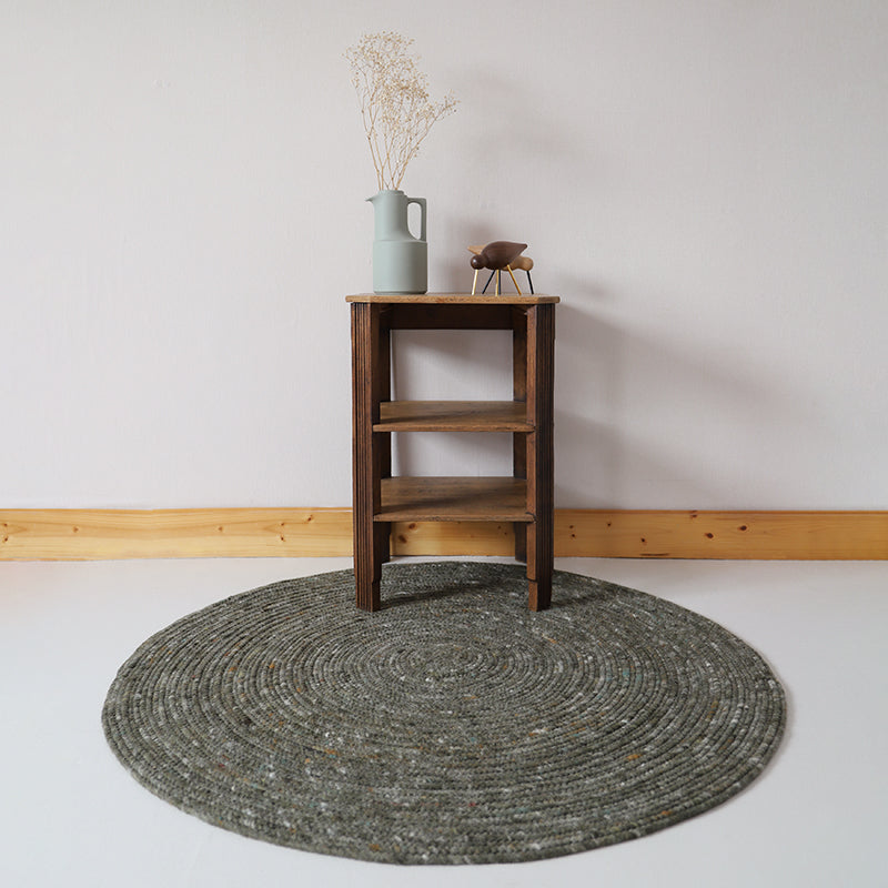 nattiot-neethu-olive-s-tapis-rond-laine-feutr-e image 3