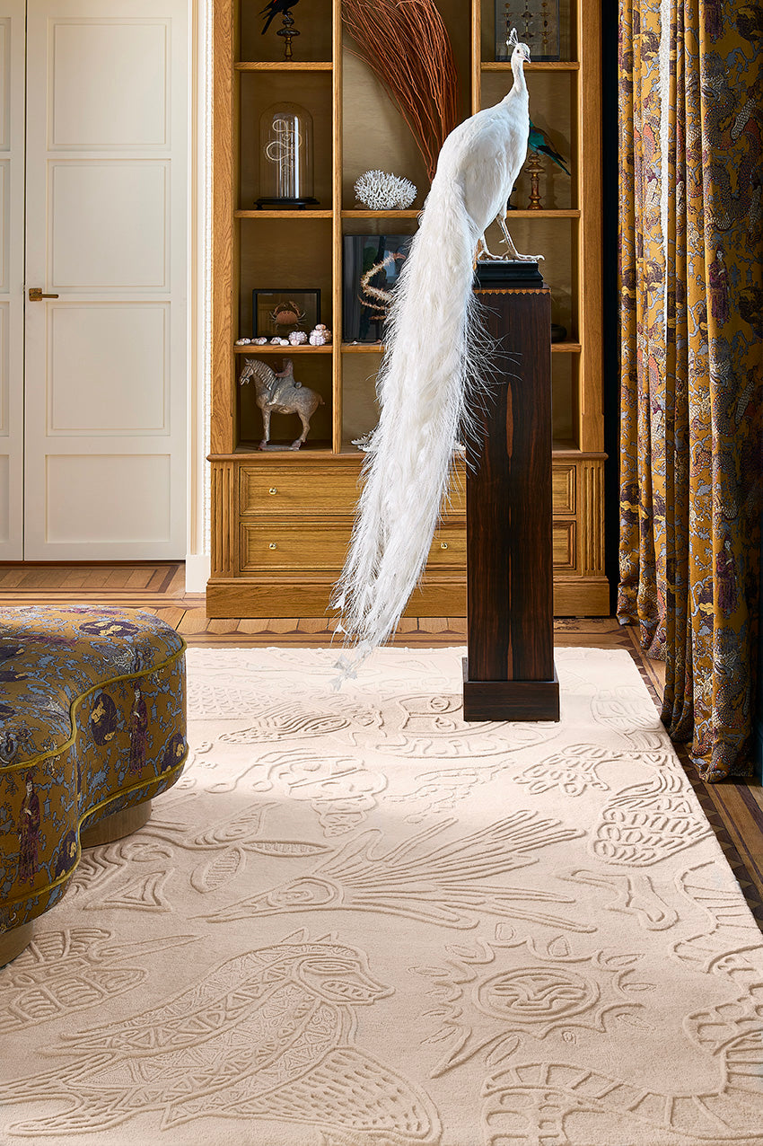 toulemonde-bochart-sabbia-blanc-tapis-blanc-en-laine-tuft-main-haut-relief image 4