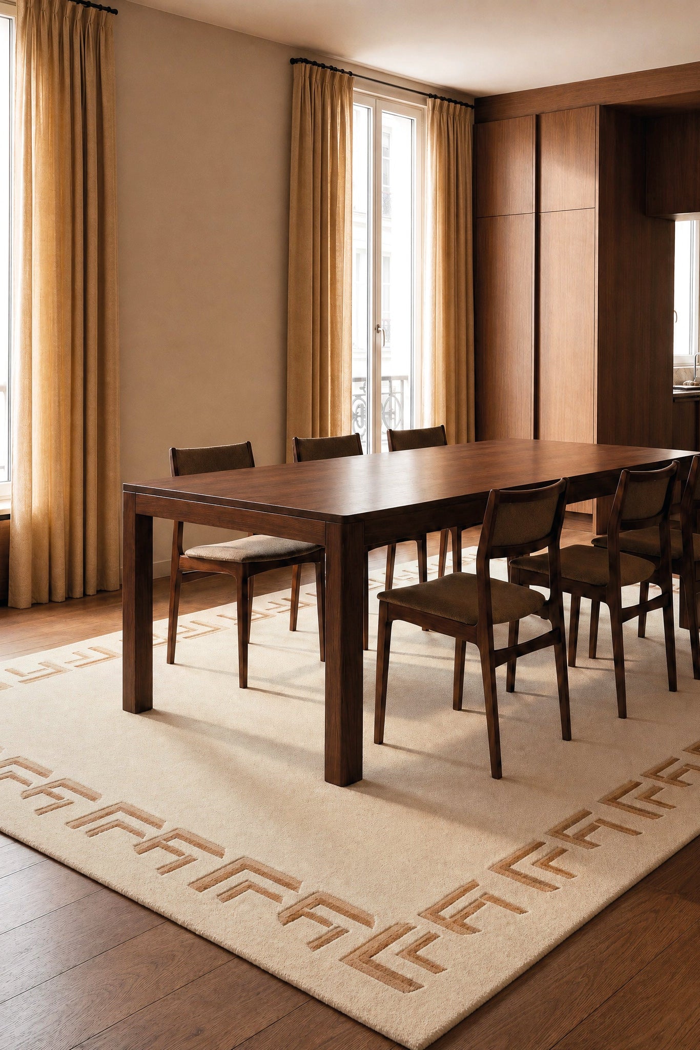 toulemonde-bochart-th-s-e-tapis-g-om-trique-soie-v-g-tale image 2