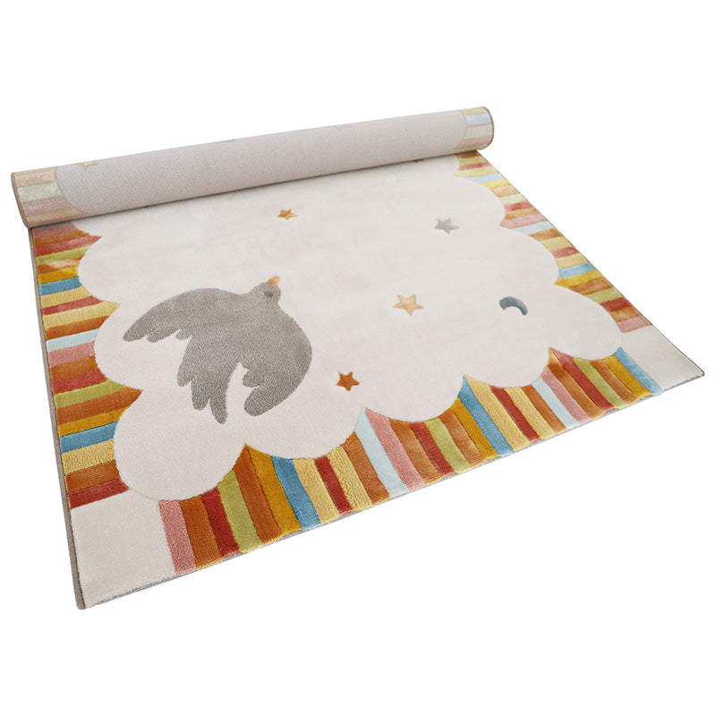 nattiot-dancing-birds-tapis-chambre-enfant-multicolore image 3