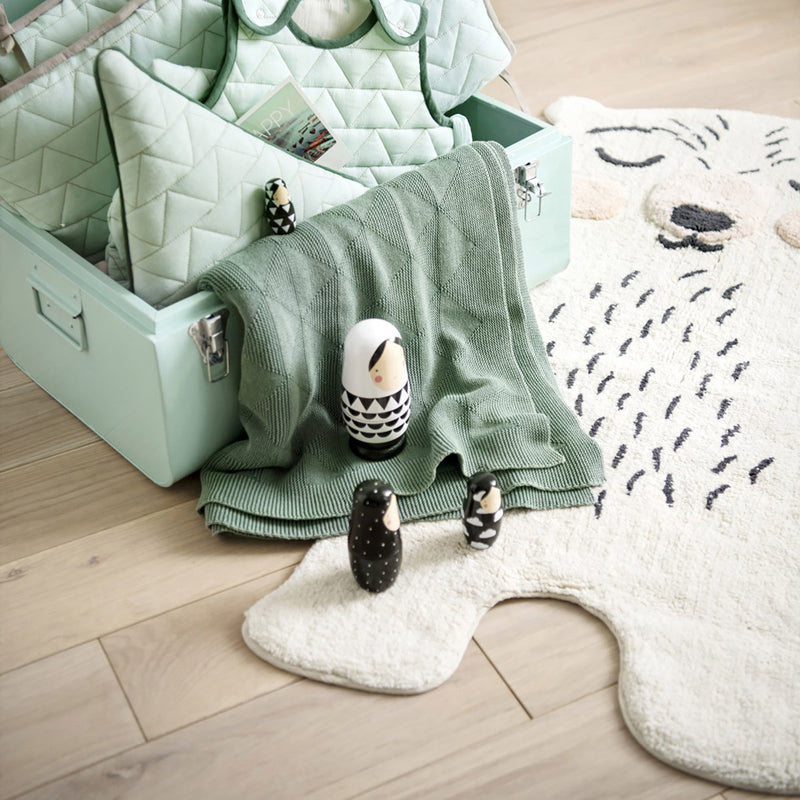 nattiot-odino-petit-ours-tapis-chambre-b-b-coton-lavable-tuft-main image 2