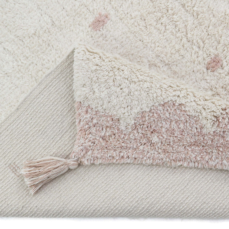 nattiot-minna-tapis-chambre-enfant-coton-lavable-pois image 4