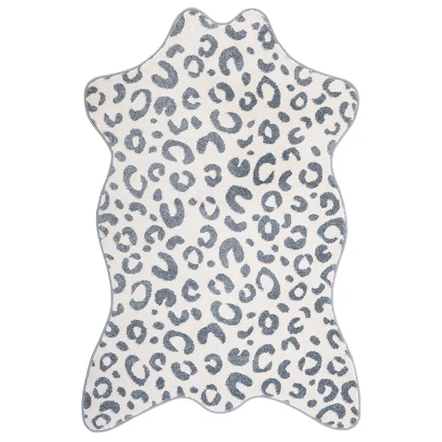 nattiot-bao-silver-blue-tapis-chambre-enfant-peau-de-b-te image 1