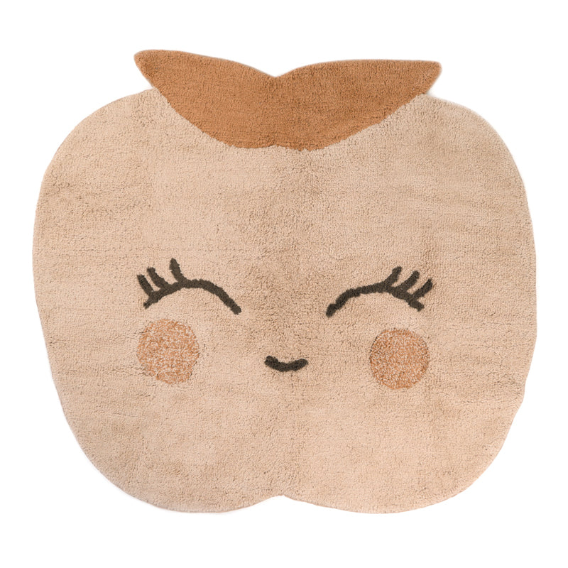nattiot-candy-apple-tapis-enfant-coton-lavable-pomme image 1