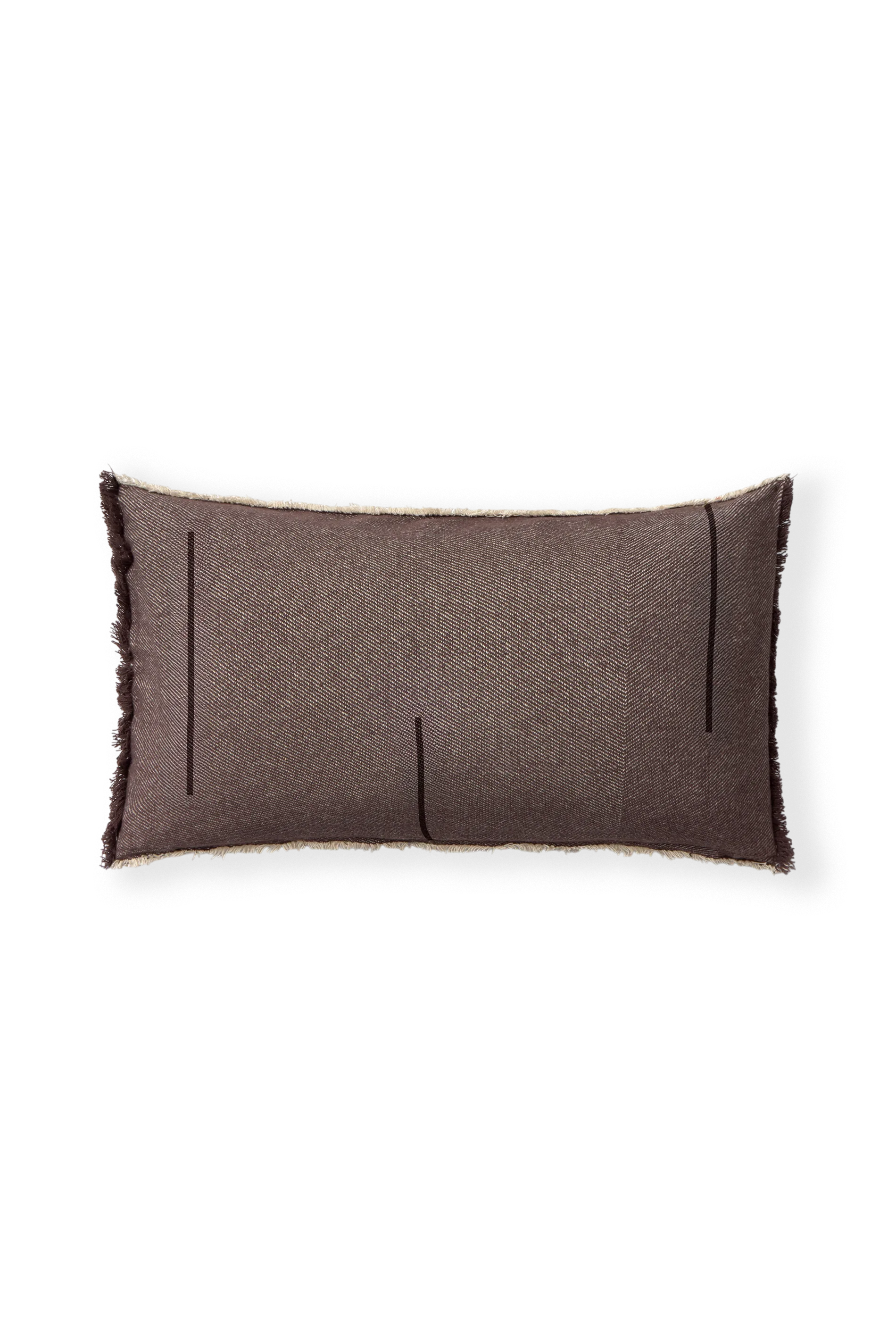 lorena-canals-coussin-rectangulaire-vertical-coffeebean image 1